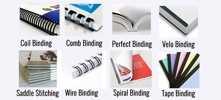 Booklet Binding Type
