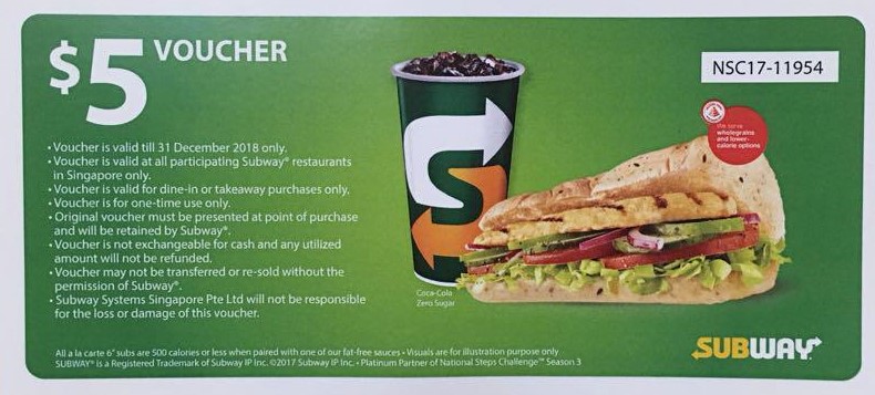 how to get subway voucher booklet