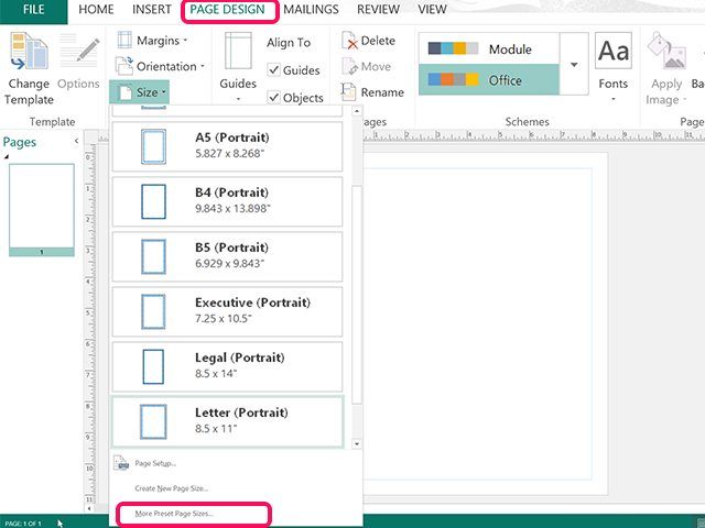 how to make a booklet in publisher