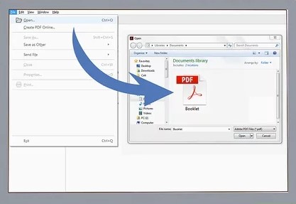 how to print a booklet from pdf