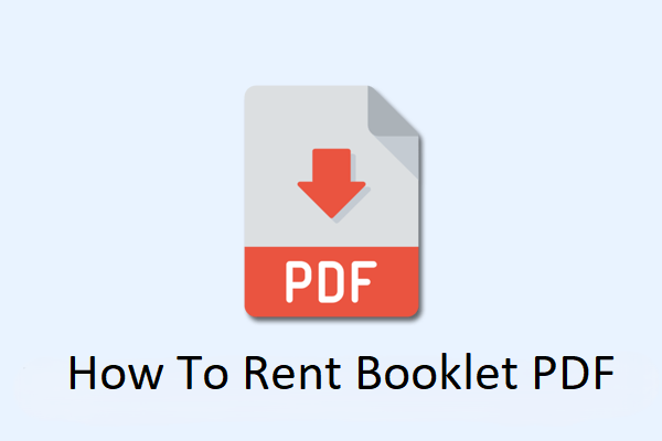 how to rent booklet pdf
